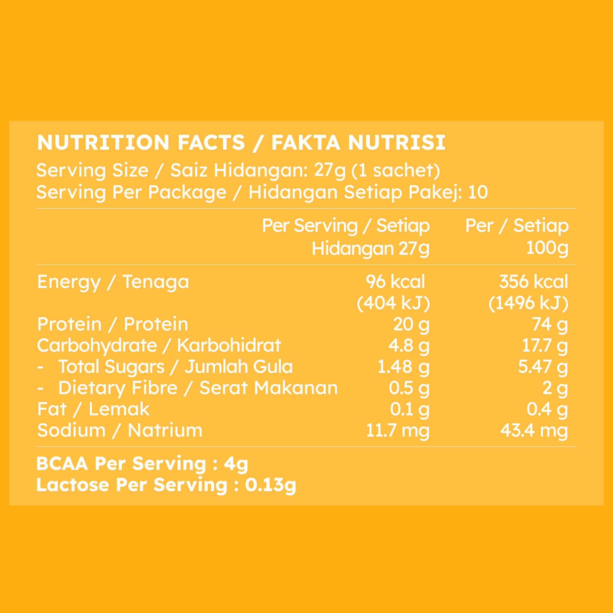 Protein Fruit Fusion